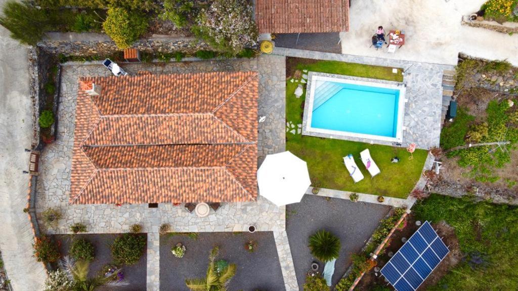 Climatized Pool Free Wifi Casa Rural Las Pareditas Tijarafe Buitenkant foto