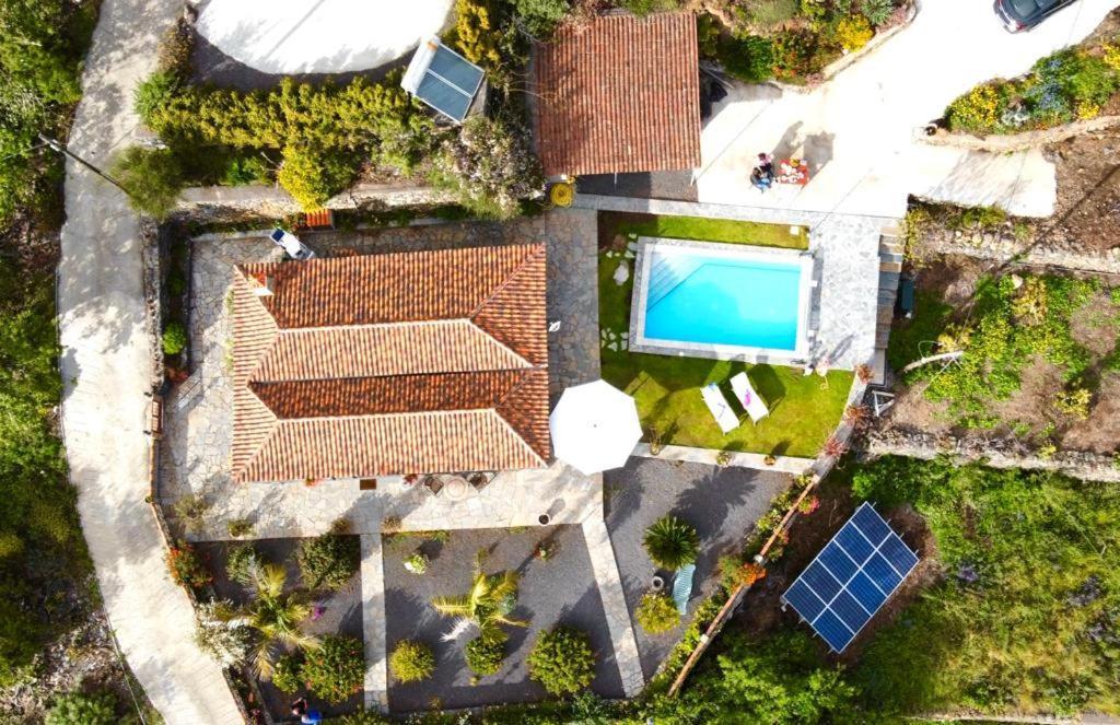 Climatized Pool Free Wifi Casa Rural Las Pareditas Tijarafe Buitenkant foto