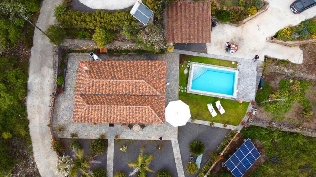 Climatized Pool Free Wifi Casa Rural Las Pareditas Tijarafe Buitenkant foto
