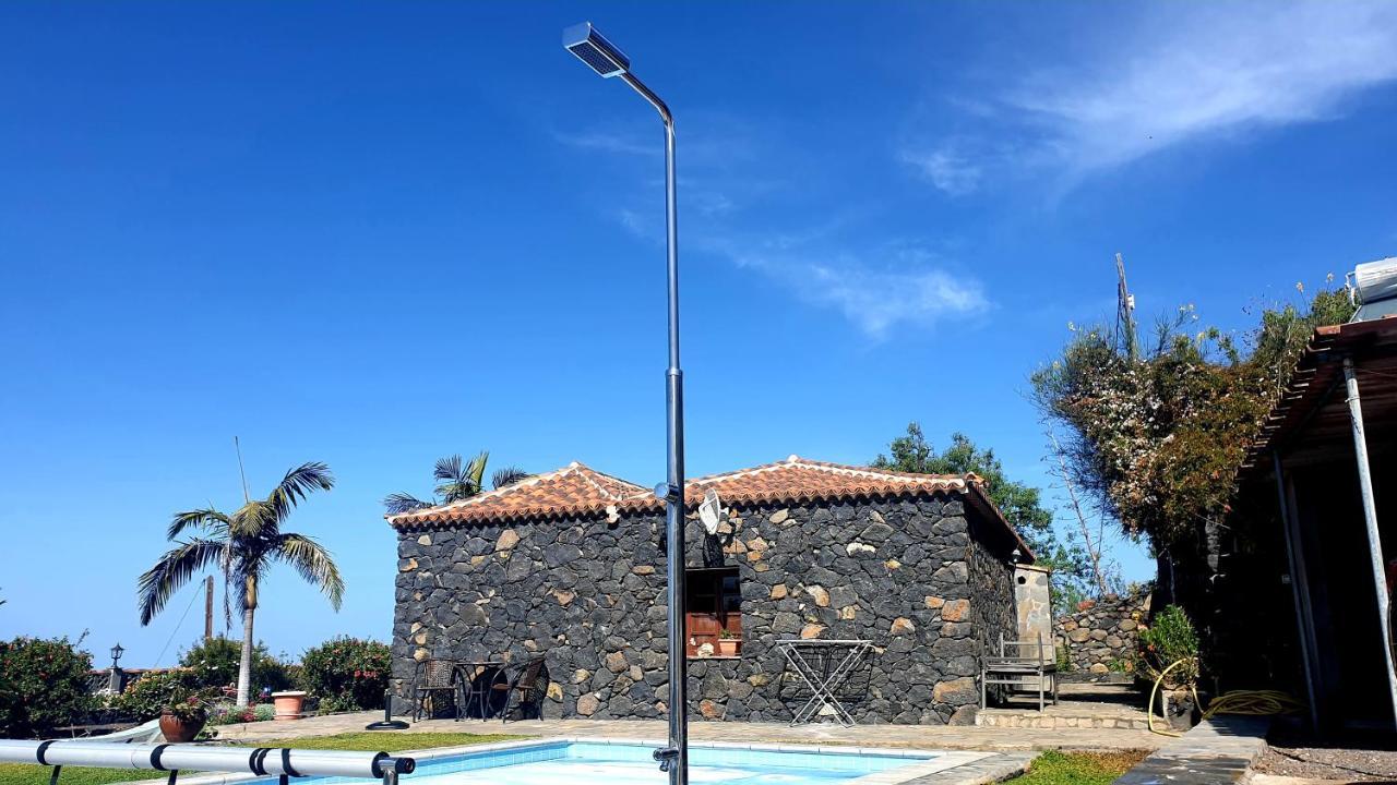 Climatized Pool Free Wifi Casa Rural Las Pareditas Tijarafe Buitenkant foto