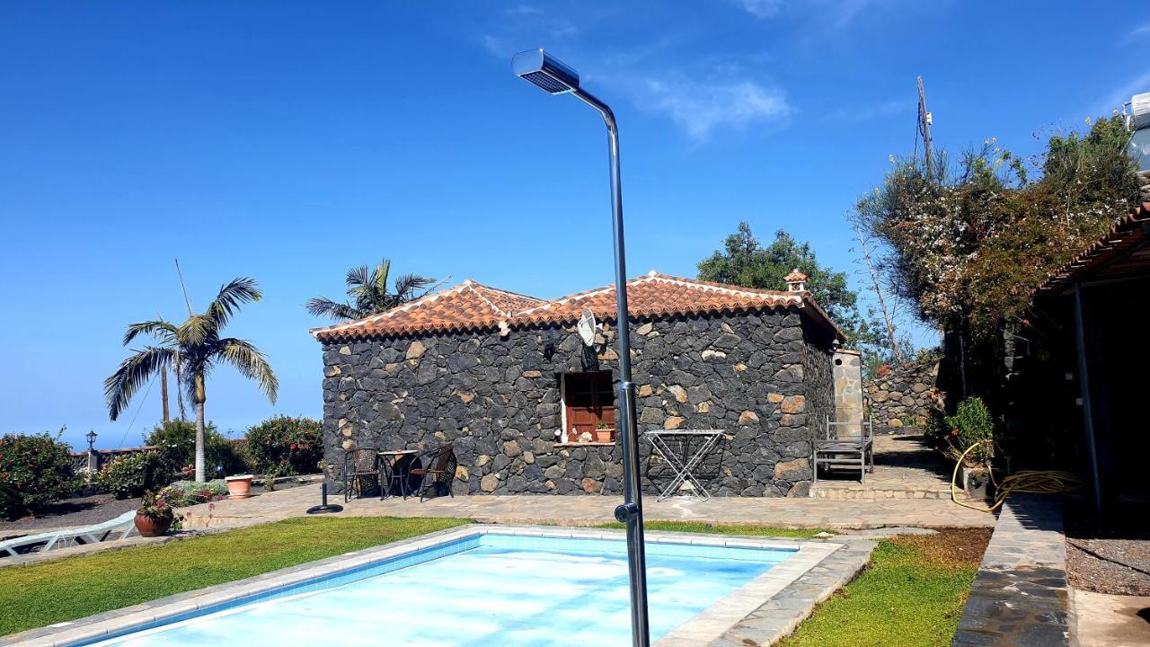 Climatized Pool Free Wifi Casa Rural Las Pareditas Tijarafe Buitenkant foto