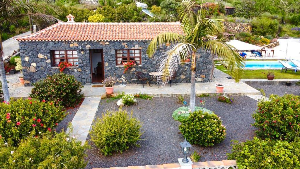 Climatized Pool Free Wifi Casa Rural Las Pareditas Tijarafe Buitenkant foto