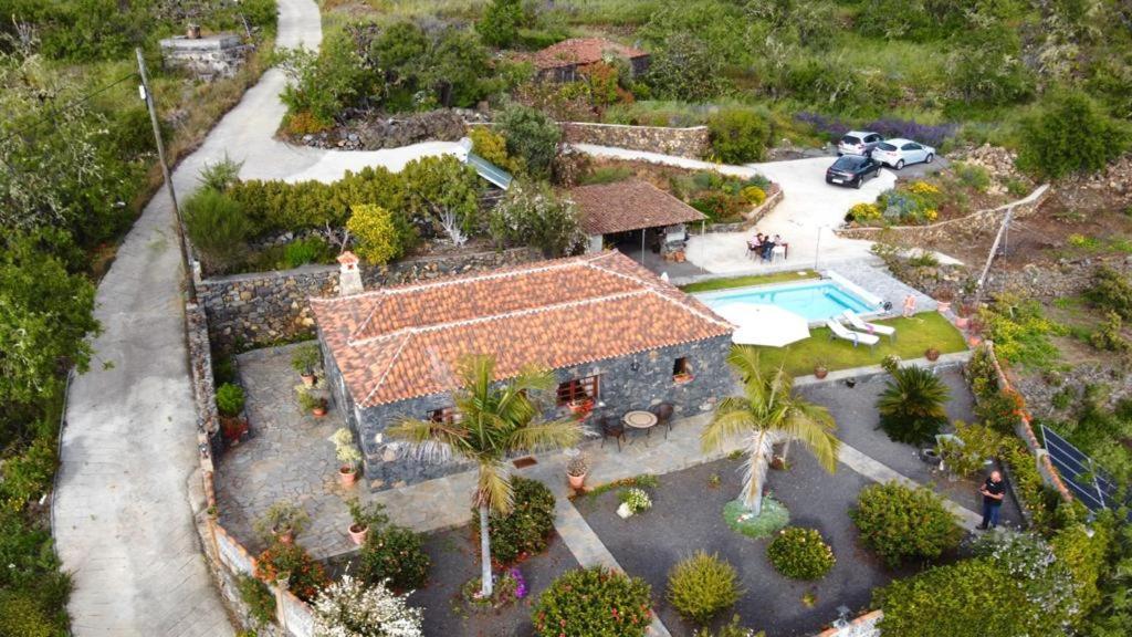 Climatized Pool Free Wifi Casa Rural Las Pareditas Tijarafe Buitenkant foto